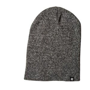 GRAY SALT N PEPPER COLORED BEANIE FROM AMERICAN EAGLE, MENS OR WOMANS